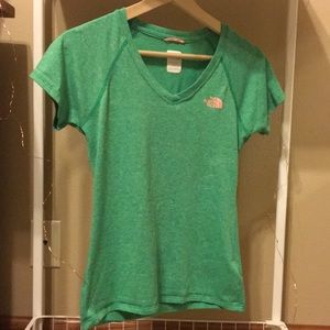 Green North Face Women’s T-shirt